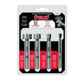 Four Piece Precision Shear Forstner Bit Set