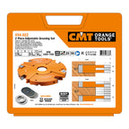 Adjustable Grooving Cutter Heads Sets (2 pcs.) - Professional Cutter for Industrial Woodworking