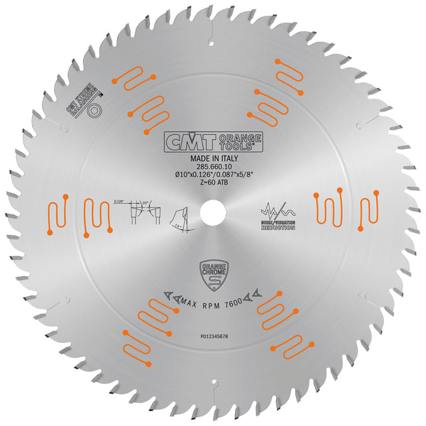 285.660.10 Fine Finish Saw Blades - Professional Saw Blade for Industrial Woodworking