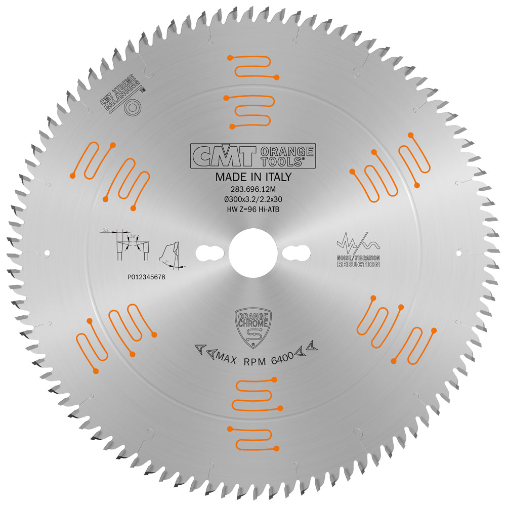 283.696.12M Ultra Finish - Plywood & Melamine | Saw Blades - Professional Saw Blades for Industrial Woodworking