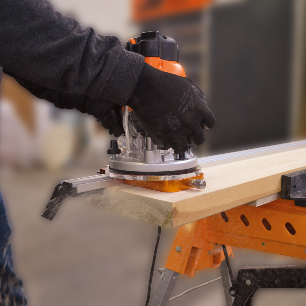 Adjustable Precision Router Dado Jig - Professional for Industrial Woodworking