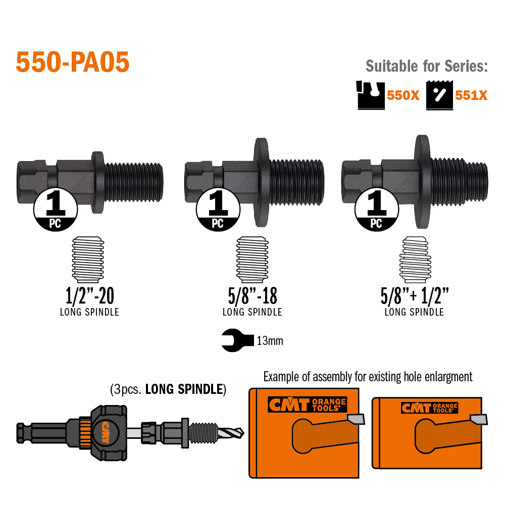 Hole Saw Adaptors