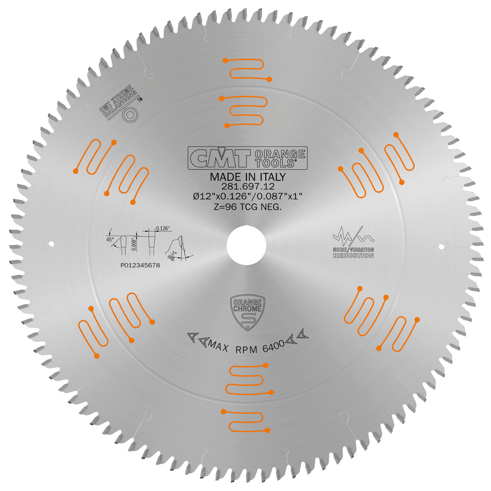 281.697.12 Double-Sided - Laminate & Melamine | Saw Blades - Professional Saw Blades for Industrial Woodworking