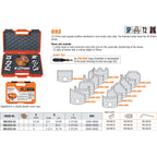 Thirteen-piece Multiprofile Cutter Head Sets without Limiters - Professional Cutter for Industrial Woodworking