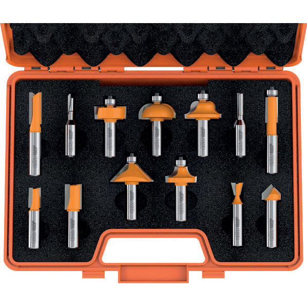 13-piece Router Bit Set - Professional Router Bits & Sets for Industrial Woodworking