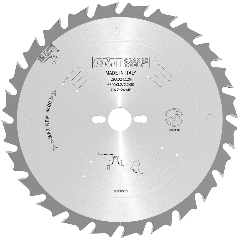 293.024.12M Ripping | Saw Blades - Professional Saw Blades for Industrial Woodworking