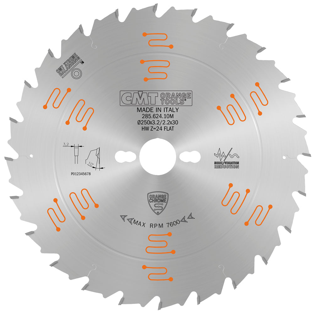 285.624.10M Ripping | Saw Blades - Professional Saw Blades for Industrial Woodworking