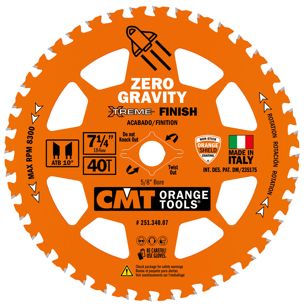 251.340.07 Finish Saw Blade - Professional Saw Blades for Industrial Woodworking