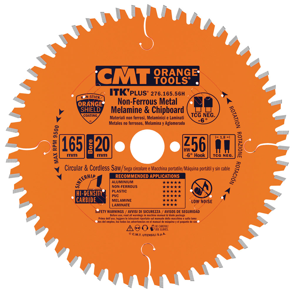 276.165.56H Non-Ferrous & Laminate P - Professional Saw Blade for Industrial Woodworking