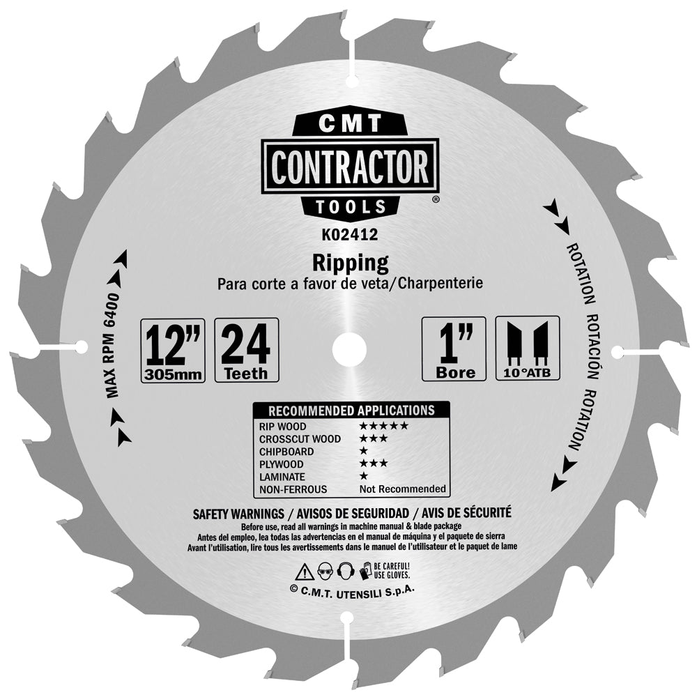 K02412 Ripping K | Saw Blades - Professional Saw Blade for Industrial Woodworking