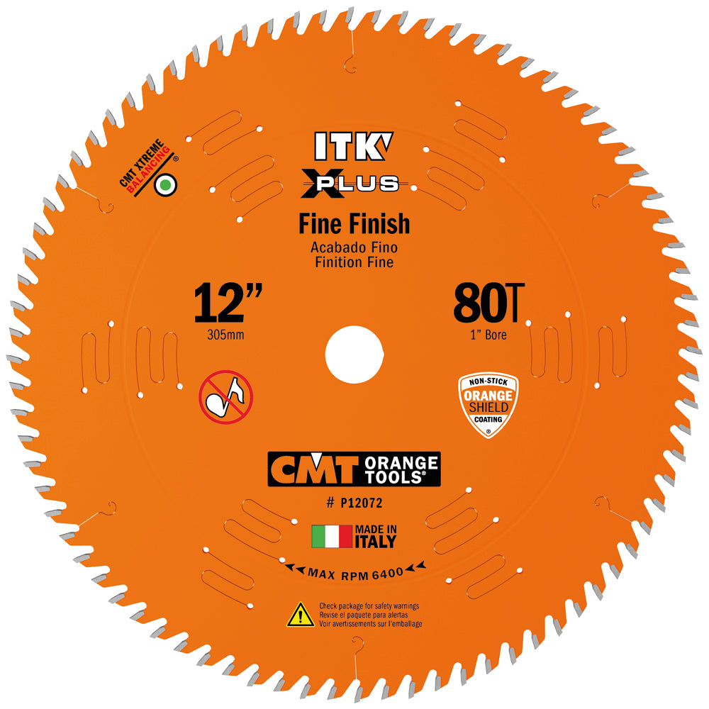P12072 Fine Finish P - Professional Saw Blades for Industrial Woodworking