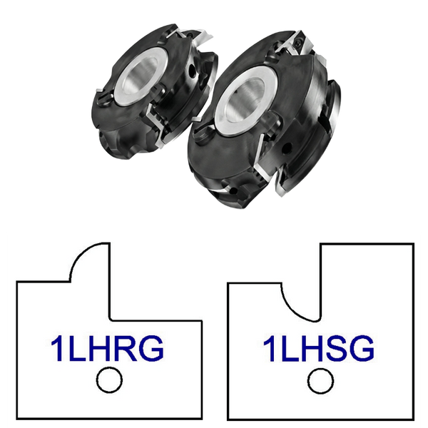 Glass Door Patterns - 3 Wing Stile & Rail Cutters