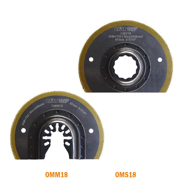 OMM15/16/17/18 OMS15/16/17/18 | Accessories for Multi-Cutters - Professional Tools for Multi-Cutters for Industrial Woodworking