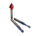3-Piece Carving Bit Set - Professional for Industrial Woodworking