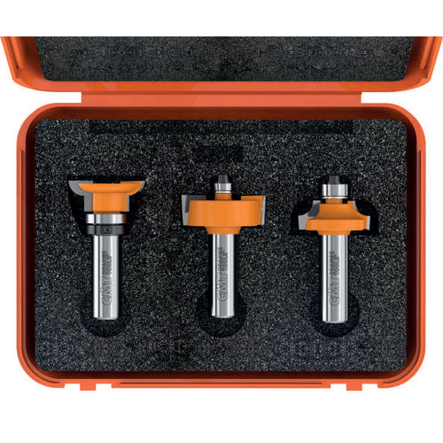 3-piece Divided Light Door Set - Professional Router Bits & Sets for Industrial Woodworking