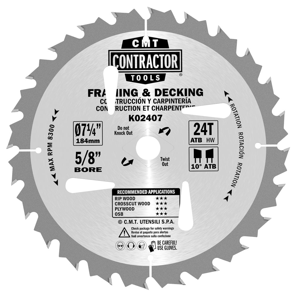 Framing & Decking | Sawblades - Professional Saw Blade for Industrial Woodworking