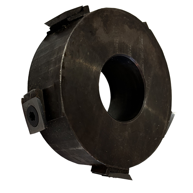 3-1 2" 1" 1-¼" Byrd SHELIX® Moulder & Shaper Head - Professional Shelix Head for Industrial Woodworking