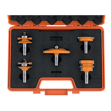 BEVEL & RADIUS COMPLETE KITCHEN SET - Professional Router Bits & Sets for Industrial Woodworking