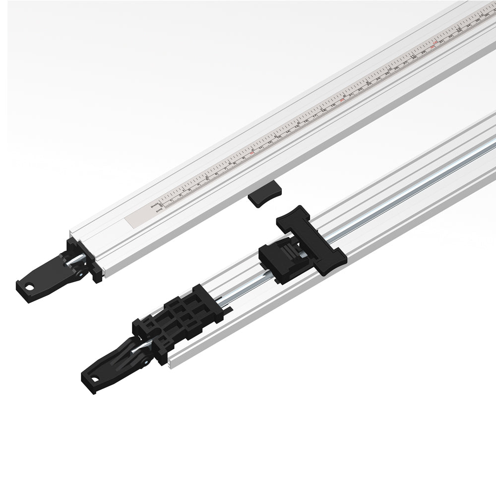 PGC-50 Professional Straight Edge Clamps | Back-to-Back Connectors for Straight Edge Clamps (optional) - Professional for Industrial Woodworking