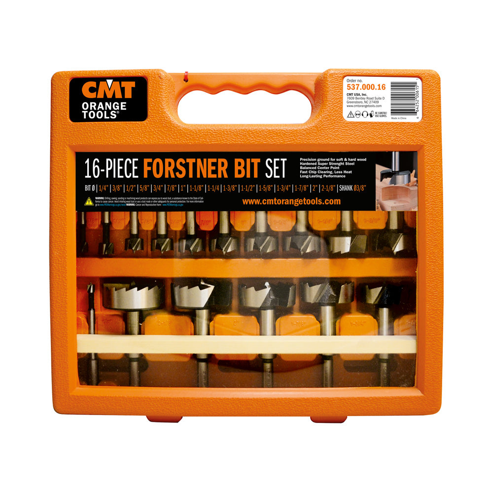 537.000.16 Forstner Bit Sets - Professional for Industrial Woodworking