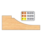 4 inch Squared RAISED PANEL SHAPER CUTTERS (3/4" MATERIAL) - Professional Shaper Cutters for Industrial Woodworking