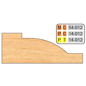 4 inch Squared RAISED PANEL SHAPER CUTTERS (3/4" MATERIAL) - Professional Shaper Cutters for Industrial Woodworking