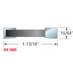 54-560 Quadra-Cut™ Raised Panel Bits with Backcutters - Professional for Industrial Woodworking