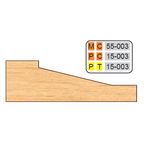 RAISED PANEL SHAPER CUTTERS (5/8" MATERIAL) - Professional Cutter for Industrial Woodworking