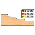4 inch Squared RAISED PANEL SHAPER CUTTERS (5/8" MATERIAL) - Professional Cutter for Industrial Woodworking