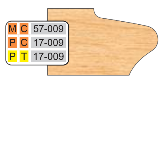 DOOR EDGE DETAIL SHAPER CUTTERS