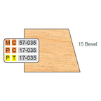 4 inch DOOR EDGE DETAIL BEVEL CUTTERS - Professional Shaper Cutters for Industrial Woodworking