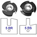 Shaker Style - Stile & Rail Cutters - Profile Pair 5 R/S