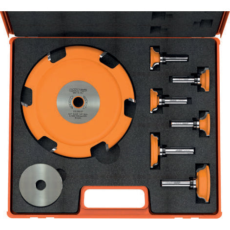 7-piece Crown Molding Set - Professional Set for Industrial Woodworking