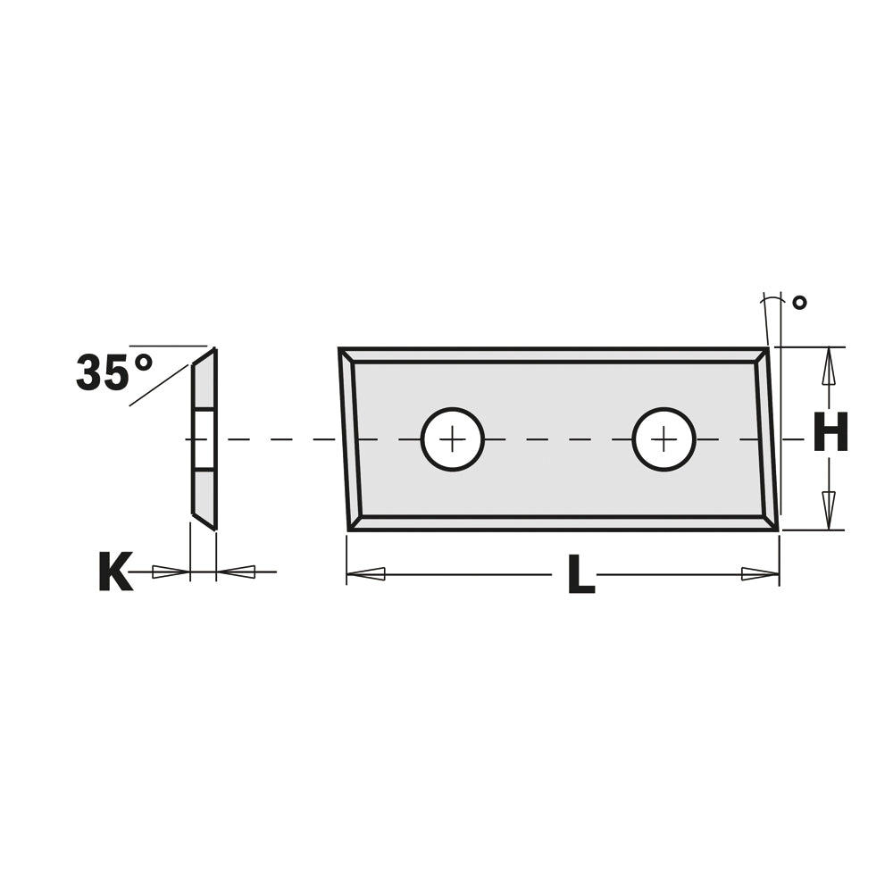 Pattern Router Bits with Insert Knives for Laminates - Professional Bit for Industrial Woodworking