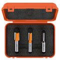811.001.11 Three Piece Plywood Groove Sets - Professional Router Bits & Sets for Industrial Woodworking