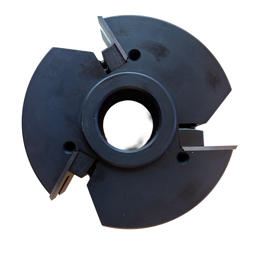 1-1 4" Bore & 4-1 2" Diameter 7LE (Eased Edges) Shaker Style - Stile & Rail Cutter Heads - Series 6/7 - Professional Insert Cutter for Industrial Woodworking