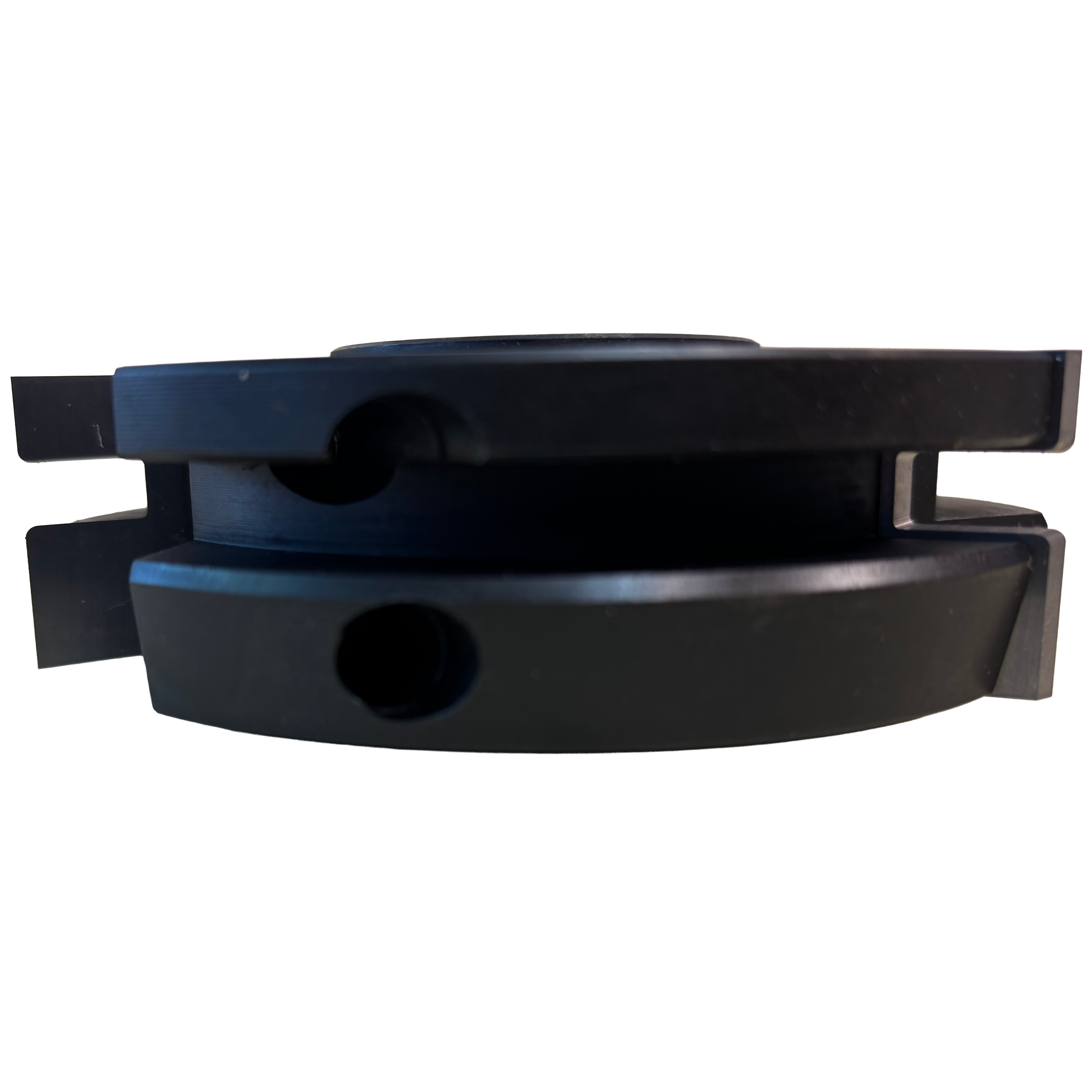 1-1 4" Bore & 4-1 2" Diameter 7LE (Eased Edges) Shaker Style - Stile & Rail Cutter Heads - Series 6/7 - Professional Insert Cutter for Industrial Woodworking