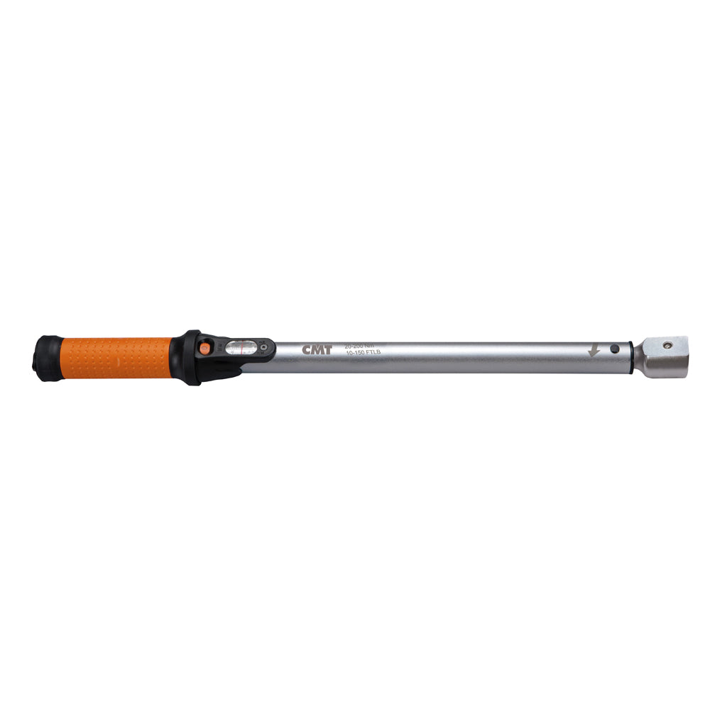 Interchangeable Torque Wrench 20~200 Nm | Insert Options - Professional for Industrial Woodworking