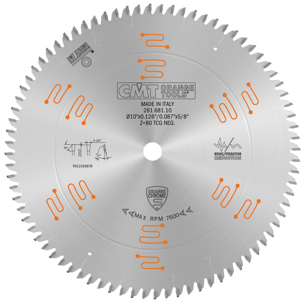281.681.10 Double-Sided - Laminate & Melamine | Saw Blades - Professional Saw Blades for Industrial Woodworking