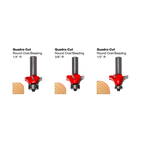 89-150 3-Piece Round Over/Beading Bit Sets - Professional for Industrial Woodworking