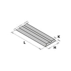 Solid Carbide Reversible Knives for Portable Planers - Professional Cutter Heads & Knives for Industrial Woodworking