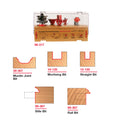 98-317 5-Piece French Door Bit Set - Professional for Industrial Woodworking