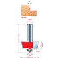 99-002 Door Lip Bit - Professional Door Lip Bit DOOR & WINDOW BITS for Industrial Woodworking