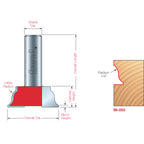 99-050 Window Sash & Rail Bits - Professional Window Sash & Rail Bits for Industrial Woodworking