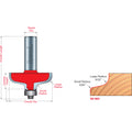 99-063 No Lip Door Edge Bit - Professional No Lip Door Edge Bit for Industrial Woodworking