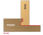 99-240 Drawer Lock Bits Freud - Professional for Industrial Woodworking