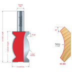 99-408 Crown Molding Bit - Professional Crown Molding Bit for Industrial Woodworking
