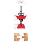 99-862 Premier Adjustable Rail & Stile Bit Sets - Professional Premier Adjustable Rail & Stile Bit Sets for Industrial Woodworking