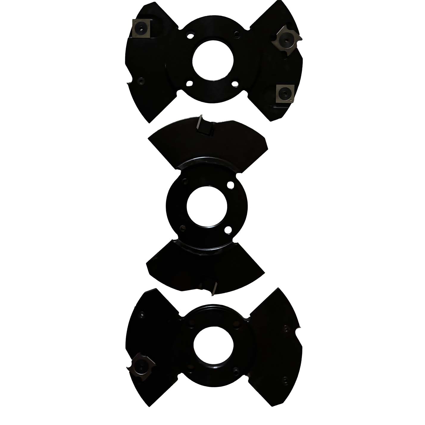 Adjustable Grooving Cutter Heads Sets (3 pcs.) - Professional Cutter for Industrial Woodworking