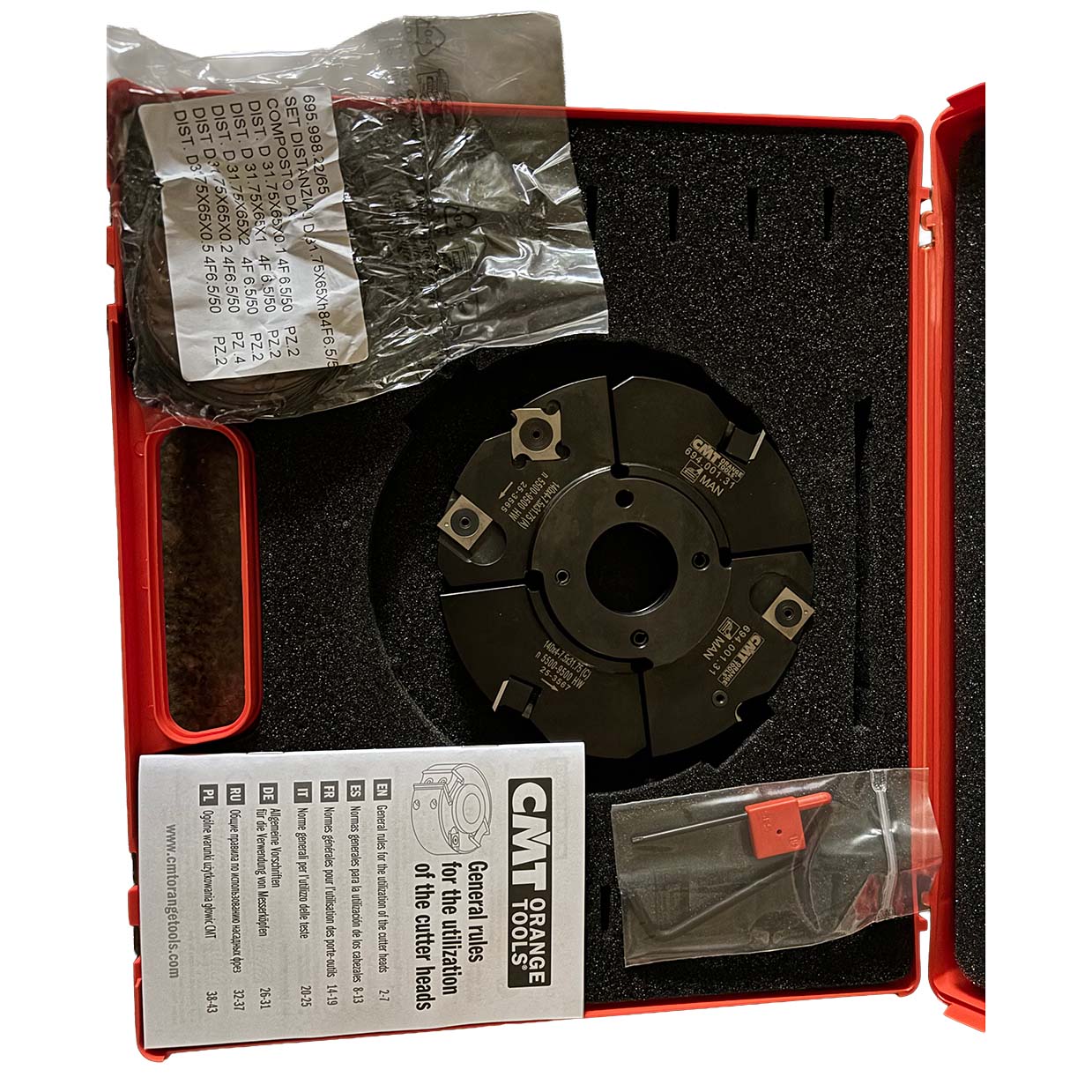 Adjustable Grooving Cutter Heads Sets (3 pcs.) - Professional Cutter for Industrial Woodworking